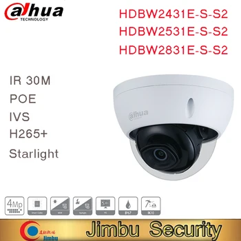 Dahua ıp Kamera HDBW2431E-S-S2 HDBW2531E-S-S2 HDBW2831E-S-S2 POE Dome kamera video gözetim güvenlik koruma akıllı ev