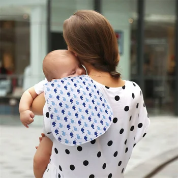 Bebek Geğirmek Bezler Bebek Önlükler %100 % Pamuk Iki Kat Erkek Ve Kız Şeyler Absarbent Yumuşak Bebek tükürük havlusu Yenidoğan Aksesuarları