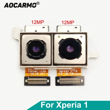 Aocarmo Arka Arka Ana Kamera Modülü Flex Kablo SONY Xperia Için 1/ XZ4 / X1 J9110 Yedek