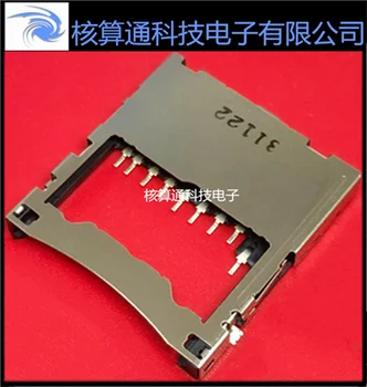 Bir satmak 5009980900 orijinal 12 (9 + 3), 500998-0900 pin SD booth kart yuvası 1 ADET sipariş edebilirsiniz 10 ADET bir paket