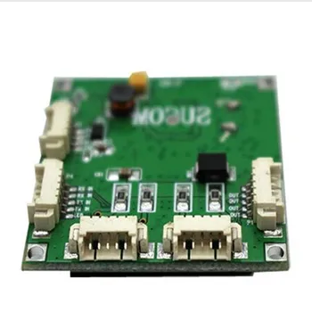 OEM modülü mini boyutu 4 Port Ağ Anahtarları PCB kartı mini ethernet anahtar modülü 10/100 Mbps OEM / ODM