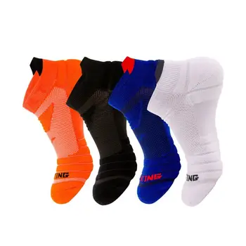 Yaz Nefes Rahat Spor Pamuk Moda Rahat Unisex Erkek Kadın basketbol çorapları Örgü Havlu Çorap Spor Çorap