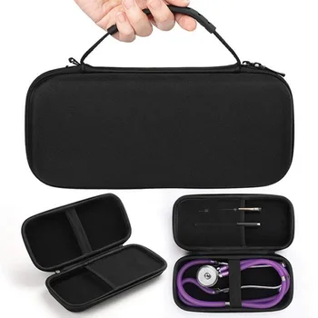 Sert Tıbbi EVA Taşıma saklama kutusu Çantası file çanta Stetoskop Otoskop Aksesuar Kutusu Kılıfı Sağlık Monitör Aletleri