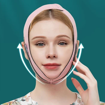 7 Stilleri Yüz Zayıflama Bandaj Azaltır soğuk lipoliz cihazı İnce Bant V yüz Şekillendirici Rahatlatır Kaldırma Cilt Bakımı Aracı Güzellik