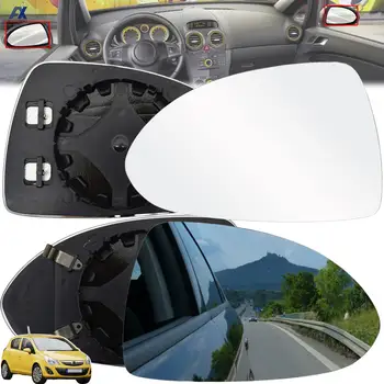 Opel / Vauxhall Corsa D 2006 - 2014 E 2014 - 2020 Sol / Sağ Kapı Yan Kanat Ayna Cam ısıtmalı Dışbükey Dikiz Dikiz