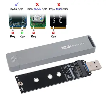Chenyang USB 3.0 Harici PCBA NGFF M2 B / M anahtar SSD Dönüştürücü Adaptör Kartı Flash Disk Tipi