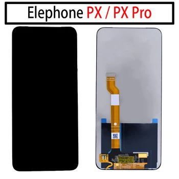 6.53 inç Elephone PX LCD ekran dokunmatik ekranlı sayısallaştırıcı grup ıçin 100% Orijinal Yeni LCD+Dokunmatik Digitizer ELEPHONE PX PRO