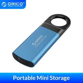 ORICO Harici SSD M2 NVME Sabit Disk Mini 1TB SSD 128GB 256GB 512GB M. 2 NVME Taşınabilir SSD USB C 3.1 10Gbps Katı Hal Sürücü