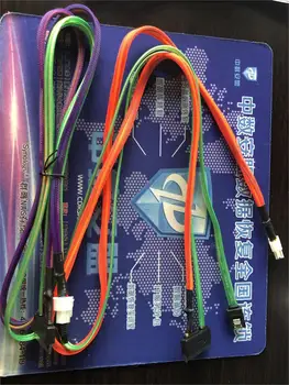 MRT PC3000 1 güç kablosu + 1 SATA veri kablosu Örgülü Net Kılıflı ikisi bir arada SATA 6GB Veri Hattı içerir