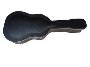 Yükseltme 41 inç Siyah Sert Akustik Gitar Kılıfı Anti-şok Su Geçirmez İstikrarlı Tuş Kilidi İle Martin Serisi Gitar