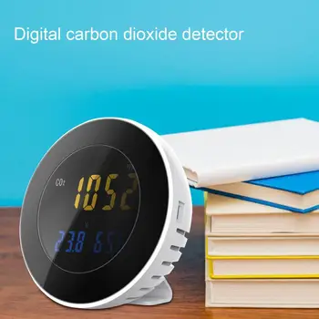 HT - 501 Dijital Hassas Karbon Dioksit Dedektörü Yüksek Performanslı Test Metre Karbon Dioksit Monitör için Otel lcd ekran