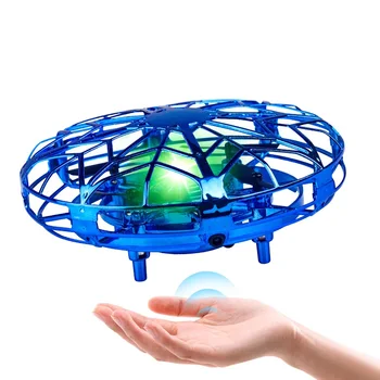 Hairun UFO İndüksiyon Uçan Top Pro Sihirli Spinner Oyuncaklar El Kontrollü Bumerang Mini Aydınlatma Drone Yetişkinler Çocuklar İçin Oyuncaklar