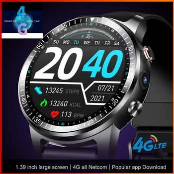 5G WıFı Çift Frekans 4G akıllı saat Tam Netcom Smartwatch Adam Waman Görüntülü Görüşme GPS BT Çağrı IPX7 Su Geçirmez Barometre Spor