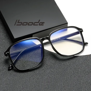 ıboode Ofis Anti Mavi ışık Büyük Boy Gözlük Bilgisayar Kadın Mavi Engelleme Oyun Büyük Boy Erkek Gözlük Çerçevesi 2022 Trendleri