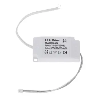 LED için 220V LED Sabit Akım Sürücüsü 24-36W Güç Kaynağı Çıkışı Harici