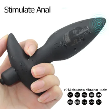 Vibratör Seks Oyuncakları Vibratörler Anal Butt Plug prostat masaj aleti Yetişkin Oyuncak Sextoy Erotik Sexshop Buttplug Erkekler Kadınlar İçin Erkek Sexo