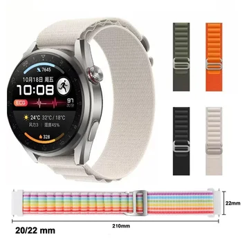 Watchband Kayışı İçin Huawei izle 3 / 3 pro / GT 2 Pro / GT2 GT3 Pro 46mm Akıllı Bileklik Bilezik Yedek Aksesuarlar kemer