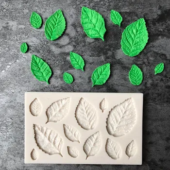 Yeni Varış Gül Yaprakları Silikon Sabun Kalıp Kek Kalıbı Gumpaste Şeker Kurabiye Araçları Fondan Kek Dekorasyon Mutfak Aksesuarları