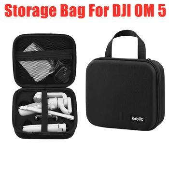 Saklama çantası DJI OM 5 Taşınabilir Taşıma Çantası Sert Kabuk Kutusu Osmo Mobile 5 El Gimbal Aksesuarları