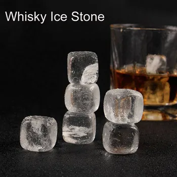 3 adet Yapay Buz Küpleri Sahte Kristal Taş Düğün Bar Parti Bira Dekorasyon Aksesuarları İçecekler Viski Fotoğraf Sahne