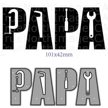 Metal Kesme Cut Kalıplar Kalıp PAPA Dekorasyon koleksiyon defteri kağıdı Zanaat Bıçak Kalıp Bıçak Yumruk Şablonlar