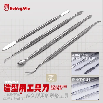 Hobi Mio HMT-131~4 Ölçekli İçin Heykel Şekillendirici Bıçak Model Modeler Zanaat Araçlar Hobi Modelleme Balmumu Seramik Aksesuar