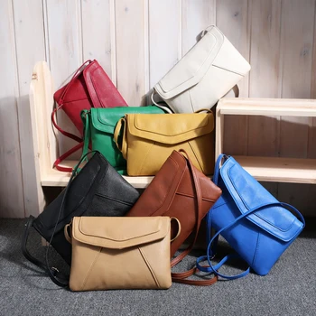 Kadınlar 2022 postacı çantası Deri Kadın Tatlı omuzdan askili çanta Vintage deri çantalar Bolsa Fesmall Na Küçük Çanta