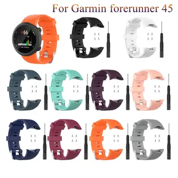 Garmin öncüsü 45 için yeni Klasik Silikon Sapanlar Garmin öncüsü 45 İçin moda akıllı saat Yedek sapanlar Aksesuarları