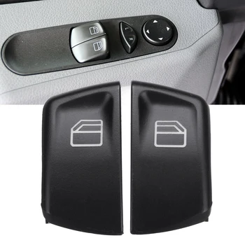 1 Çift Mercedes Vito Viano İÇİN W639 SPRİNTER için MK2 W906 2005-2015 Araba elektrikli cam Anahtarı Düğmesi Kapakları Sağ Sol