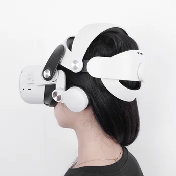 Kafa bandı Kulak Muffs Oculus Quest 2 Elite Kayış VR Kulaklık Gelişmiş Ses Ayarlanabilir Konfor Yedek Quest2 Aksesuarları