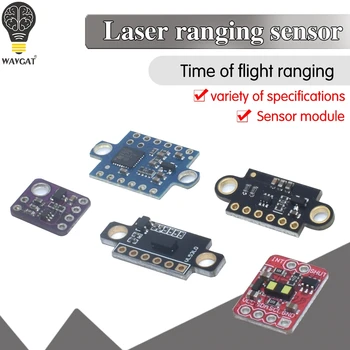 VL53L0X VL53L1X Uçuş Süresi (ToF) lazer Değişen Sensör Çıkışı 940nm GY-VL53L0XV2 Lazer Mesafe Modülü I2C IIC 3.3 V / 5V
