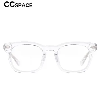 53149 Oprawkı Okularowe Męskie Yüksek Kaliteli Asetat Erkek kadın Gözlük Kare Vintage Retro Erkek Kadın Bilgisayar Gözlükleri