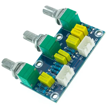 XH-M802 Pasif Ton Kurulu Amplifikatör Amp Güç Modülü Düşük, Yüksek Ses Ayarı çiftli elektronik Diy Elektronik PCB Kurulu