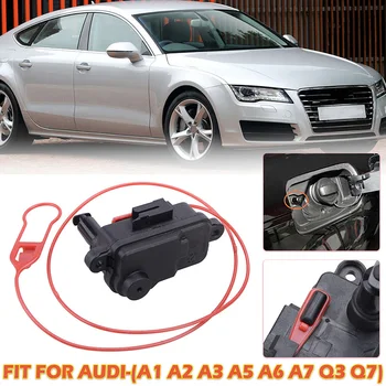 Araba Yakıt Deposu Kapağı Motor Yakıt Doldurma Anahtarı Kilitleme Aktüatör Serbest Bırakma Motoru Audi İçin Fit A1 A3 A6 C7 Avant A7 Q3 Q7 RS5 4L0862153D