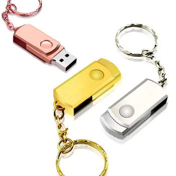 Metal Anahtar USB flash sürücü 64 GB Kalem Sürücü 32 GB 16 GB 8 GB 4 GB Halka Pendrive Bellek Sopa 128 GB Memoria Usb Sopa U Disk
