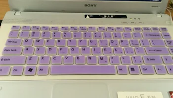 Sony VAİO için SZ AR VPC Y NW FW EA EG EK S E Serisi Dizüstü Silikon klavye kapak Koruyucu