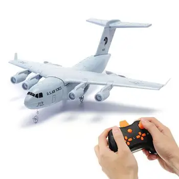 C17 C - 17 Taşıma 373mm Kanat Açıklığı EPP DIY RC Uçak Uçak RTF 2.4 GHz 2CH 3 Eksenli çocuk oyuncağı
