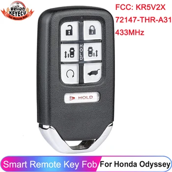 KEYECU İçin 7 Düğmeler Honda Odyssey 2018 2019 2020 Akıllı Uzaktan 433MHz FCC: KR5V2X P / N: 72147-THR-A31 72147-THR - 21 Anahtar Fob