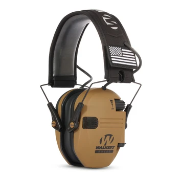 Çekim kulak koruyucu Güvenlik Earmuffs Gürültü Azaltma İnce Atıcı Elektronik Muffs İşitme Koruyucu Avcılık için NRR23dB