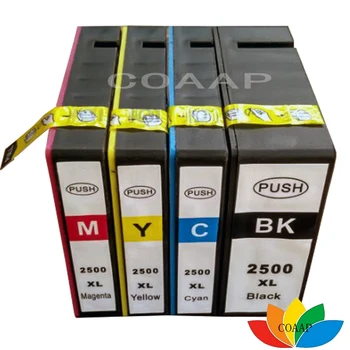 4 adet Uyumlu Mürekkep Kartuşu PGI 2500 XL için canon MAXIFY iB4050 MB5050 5350 MB4050 MB5350 yazıcı mürekkep pgı2500 pgı-2500