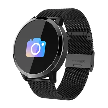 Moda akıllı saat kadın LED Renkli Ekran Smartwatch spor fitness takip chazı nabız monitörü Bayan quartz saat Tarih Saat