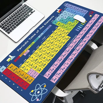 Periyodik cetveller Mouse Pad oyun bilgisayarı Büyük Mousepad Klavye XXL Oyun Halı 900x400 Oyun sümen Mausepad