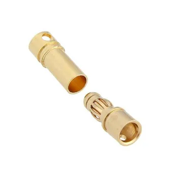 20 Adet / grup 2.0 mm 3.5 mm Altın Bullet Banana Konnektör Fişi ESC Lipo RC Pil (10 Çift)