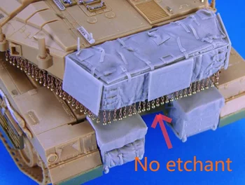 1:35 ölçekli reçine döküm zırhlı araç parçaları modifikasyonu dahil değildir boyasız tankı model No aşındırma