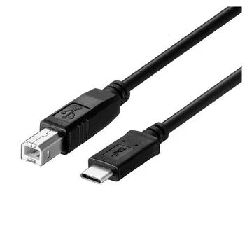 USB 3.1 Tip C USB 2.0 B BM Kablosu Veri İletim Konektörü 480Mbps Yazıcı macbook için kablo Dizüstü Yazıcı sabit disk