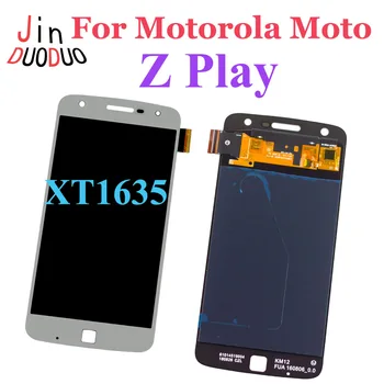 Motorola Moto Z Oynamak için LCD ekran Moto Z Oynamak İçin XT1635 XT1635-02 Ekran LCD dokunmatik ekran paneli Parçaları