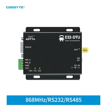 Lora RS232 RS485 Kablosuz Dijital Radyo 868 MHz 915 MHz 20dBm Uzun Menzilli 3 km CDEBYTE E32-DTU (900L20) - V8 IoT Kablosuz Alıcı-verici