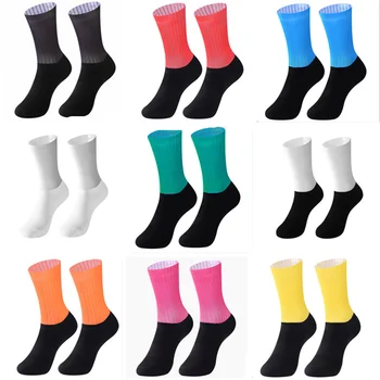 S12 Kaymaz Nefes Erkekler Yaz Koşu Pamuk ve Leica Çorap futbolcu çorapları Yüksek Kaliteli Erkek ve Erkek Kadın Bisiklet Çorap