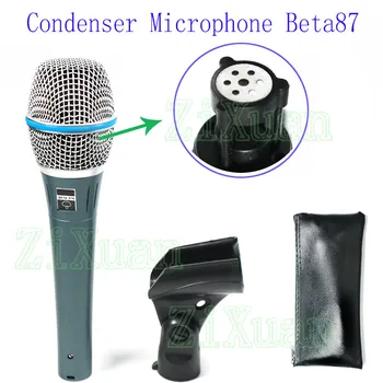 beta87 a c en kaliteli beta87a gerçek kondenser kapsül kablolu karaoke solo vokal sahne canlı kondenser mikrofon