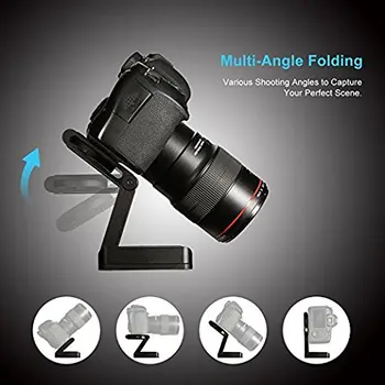 Z Tipi Tripod Kafaları Çözüm Fotoğraf Stüdyosu kamera tripodu Z Pan & Tilt Flex Tilt Kafası Alüminyum Alaşımlı Nikon Canon Kamera İçin